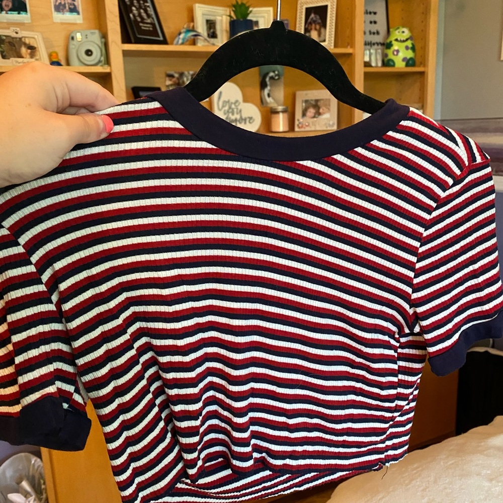 Sage USA striped top